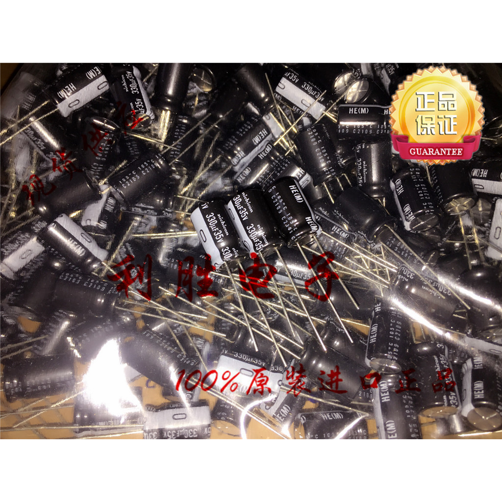 330UF 35V Japan Nikikon Capacitor 35V330UF 10 * 16 HE ทนต่ออุณหภูมิสูง