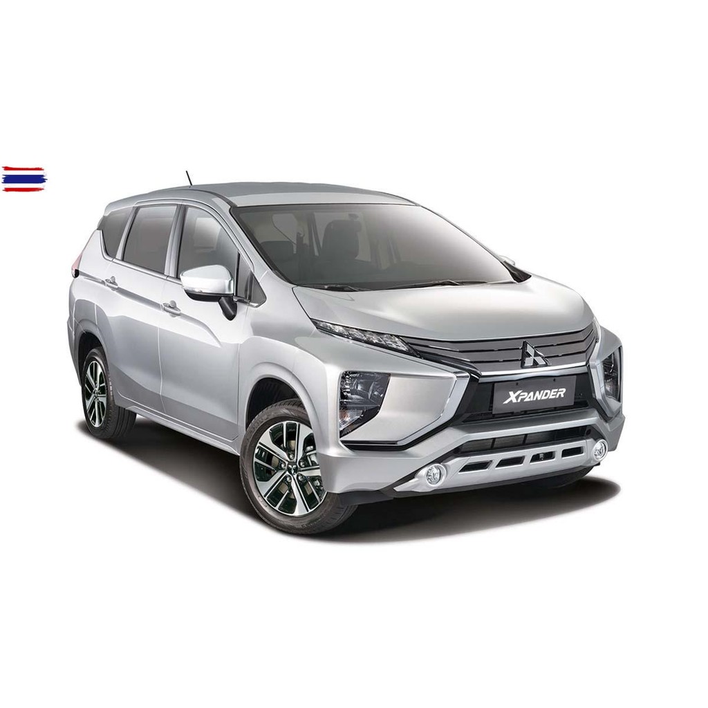 ป้ายโลโก้ ตัวอักษร สติ๊กเกอร์ 3D Mitsubishi XPANDER เอ็กซ์แพนเดอร์ Logo Sticker XPANDER สีดำด้าน