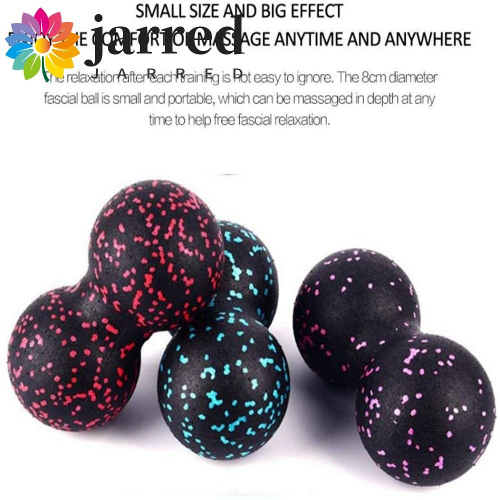 JARRED Fascia Ball ทางกายภาพ Trigger Point Double Ball กล้ามเนื้อผ่อนคลาย Myofascia Ball สําหรับเท้า