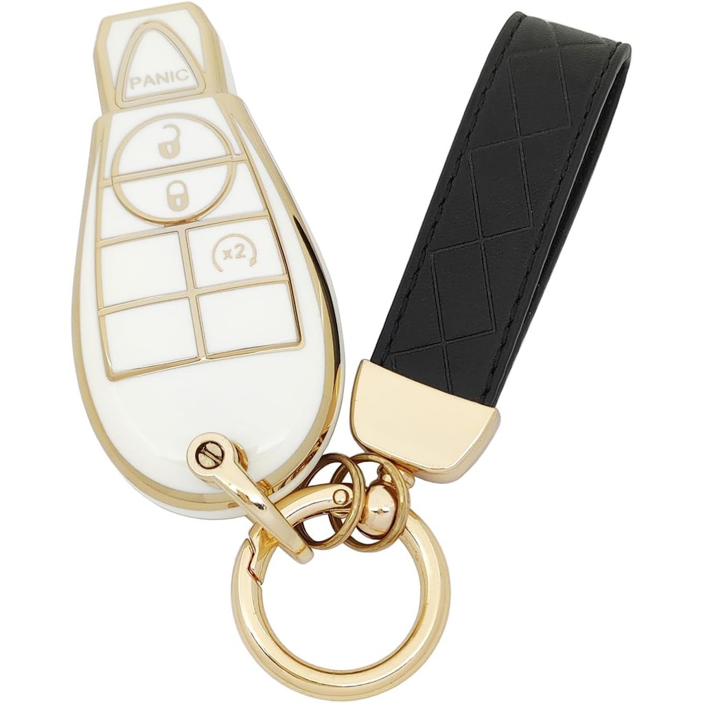 TPU ป้องกัน Key Fob ฝาครอบ fit สําหรับ Ram รถกระบะ, 2013-2018 Dodge Ram 2500 3500 4500 5500 GQ4-53T 