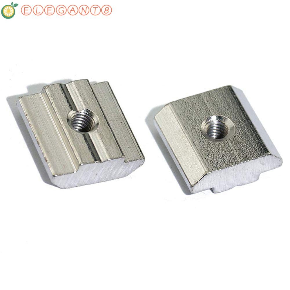 AELEGANT ค้อน Nut T Block T-Track อลูมิเนียมเลื่อนโปรไฟล์ 20PCS T Slot Nut