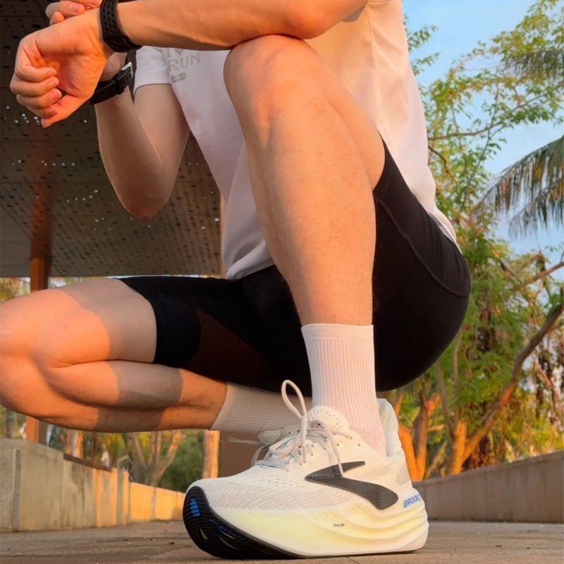 BROOKS Glycerin max Glycerin รองเท้าวิ่งพื้นหนาดูดซับแรงกระแทก