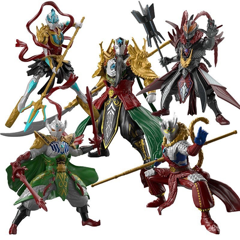 ของเล่น Guan Yu ประกอบ Nezha Son Goku Sero Ultramans Bandai Tita Model Galaxy Legend Hero GLLY