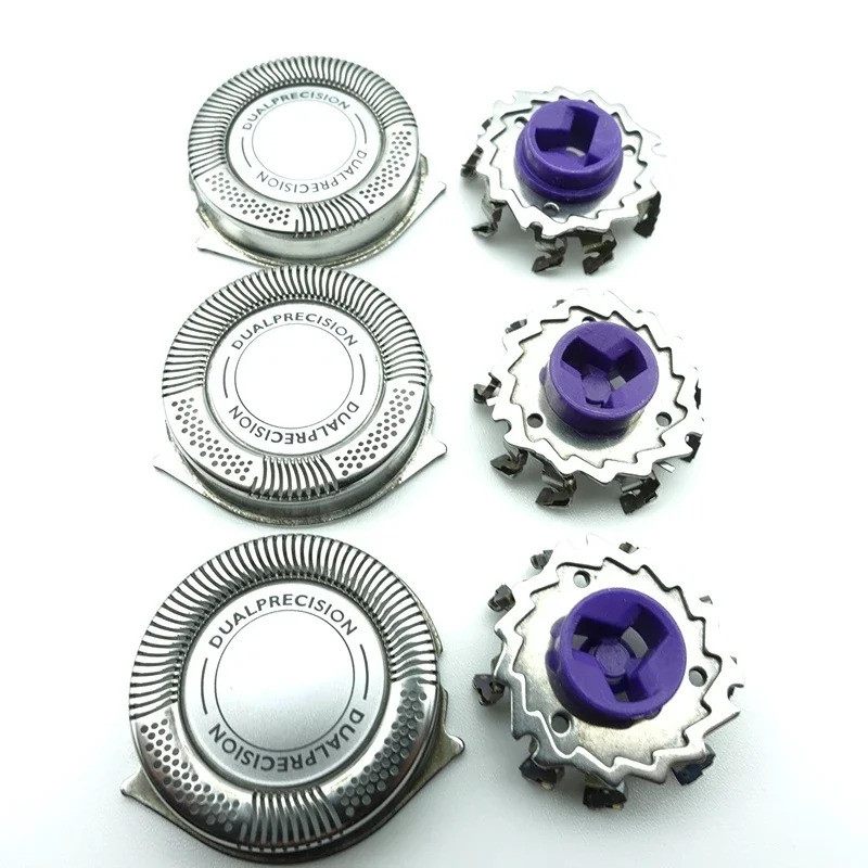 3 ชิ้น/ล็อตเปลี่ยนหัวโกนสําหรับ Philips HQ7320 HQ7340 HQ7360 HQ7380 HQ7390 AT890 AT891 HQ7120 HQ7260