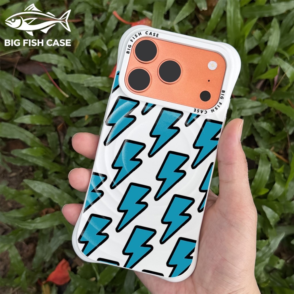 เคสไอโฟน ซิลิโคนสีขาว ฝังแม่เหล็ก รูปที่ 4