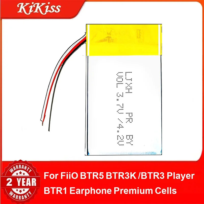 แบตเตอรี่สําหรับ FiiO BTR5 BTR3K /BTR3 เครื่องเล่น BTR1 หูฟังเซลล์ระดับพรีเมียม