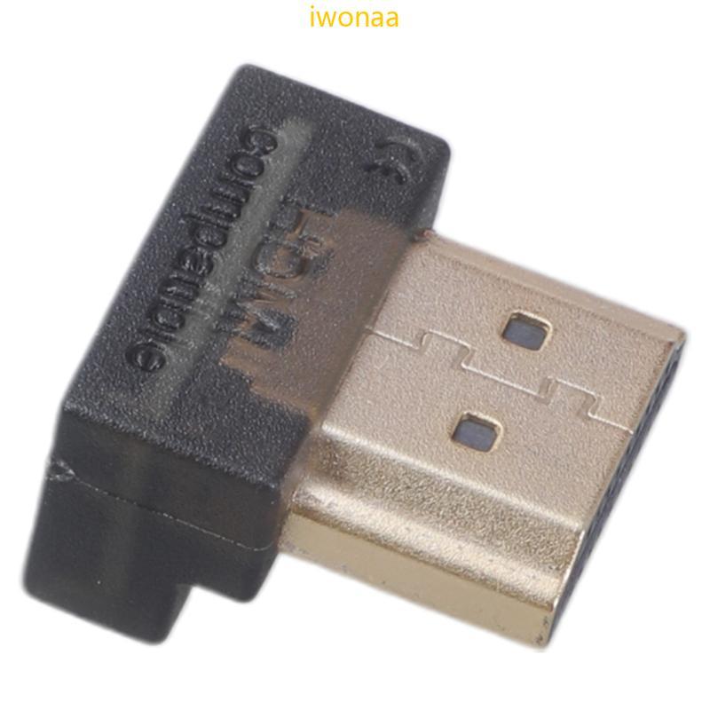Iwo 4K HDMIเข้ากันได้กับDummy Plug 4K120Hz 144Hzอะแดปเตอร์แสดงผลเสมือนหัวขาด