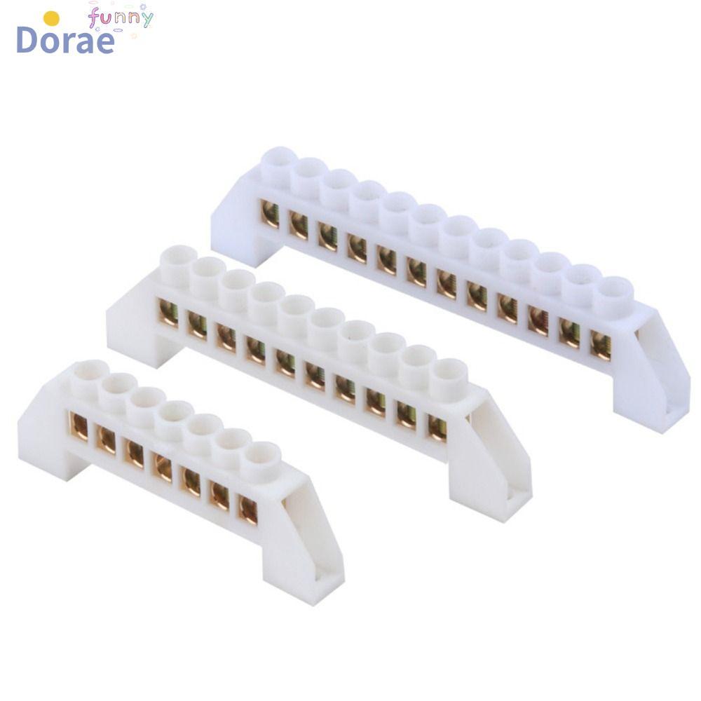 DORAESE Zero Row, Multi-specification With Hole Screw Grounding Terminal Block, Screw Connector ทองเ