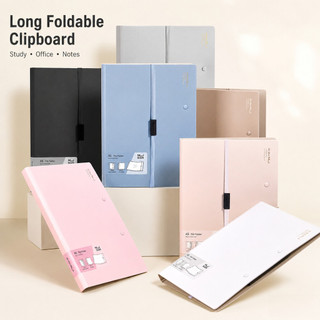 Long Foldable Clipboard for Yellow Pad Clip Board Document Holder File Organizer School Office