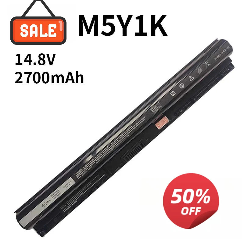 เข้ากันได้กับแบตเตอรี่ De ll M5Y1K 3458 3459 3558 5455 5458 5558