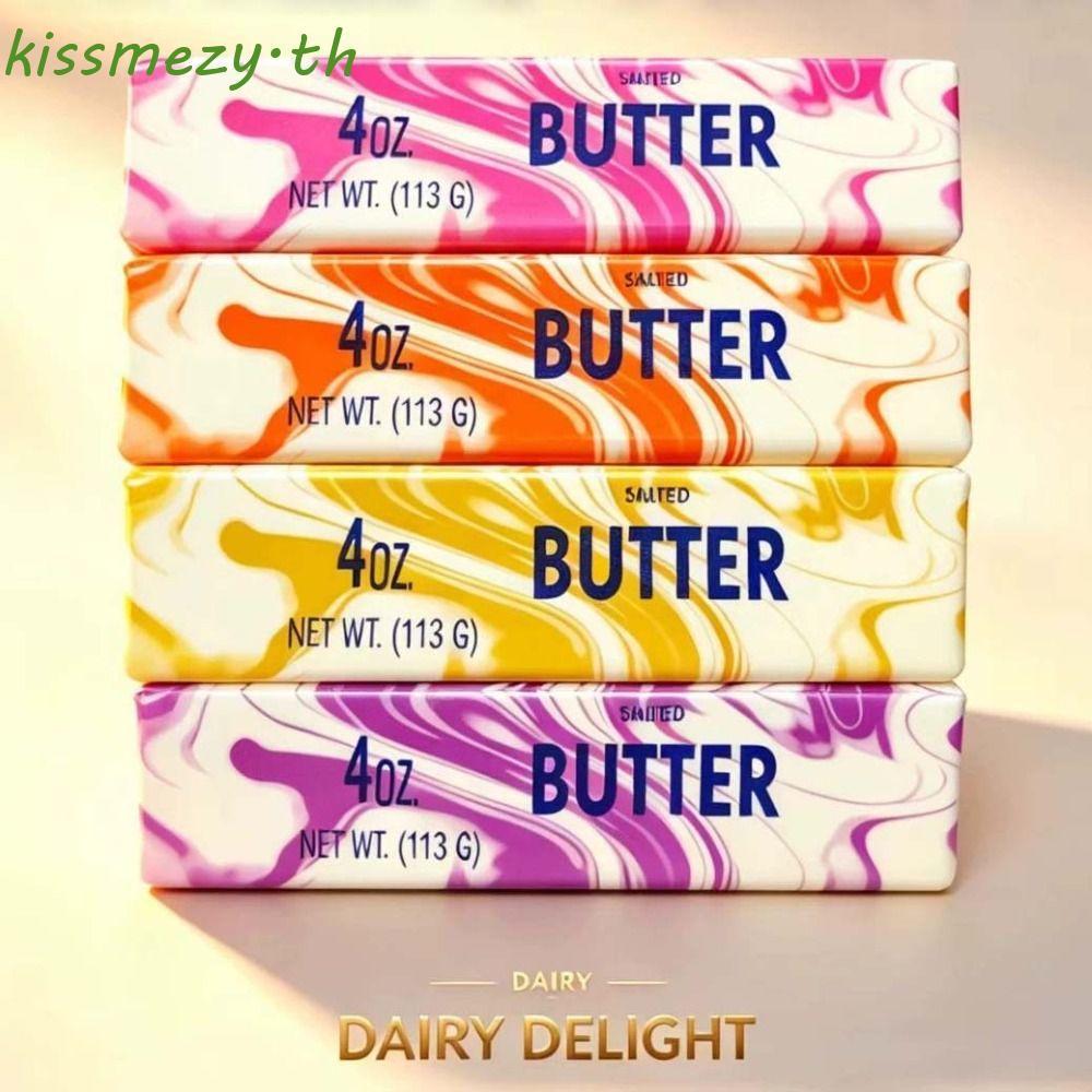 SEKMIS ช้า Rebound Butter Stick, Creative Super Soft Butter Stick บีบของเล่น, Fidget ของเล่นความวิตกกังวลบรรเทาที่สมจริงสบาย Sensory Stress Stick ของเล่นเด็ก