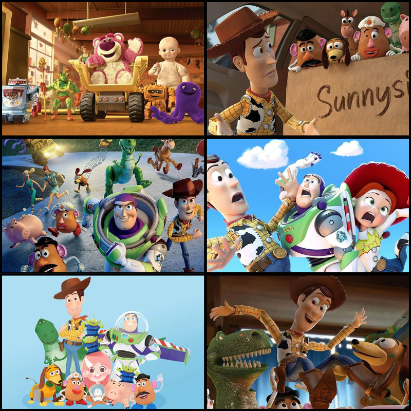 【Toy Story】ปริศนา 300 ~ 1,000 ชิ้น jigsaw puzzle ของเล่น เพื่อการศึกษา ปริศนาการ์ตูน ไม้ 621