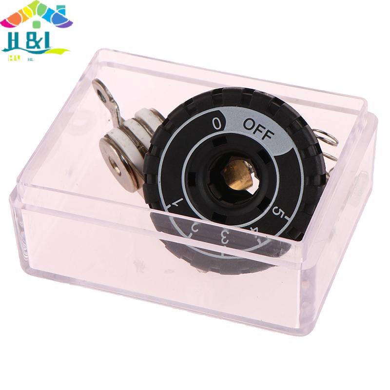 H & L 1 ชุดเทอร์โมชุดลูกบิดสําหรับ ES-300 ES-94A ES-94B เตารีดไอน้ําไฟฟ้า Thermostat อุณหภูมิควบคุม 