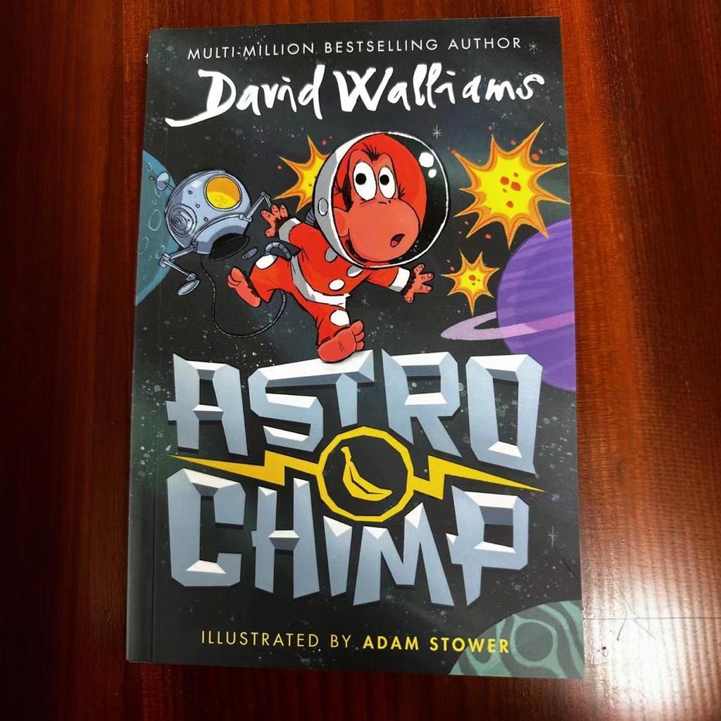 Space Chimpanzee David Walliams David Walliams David Walliams หนังสือภาพนวนิยายวิดีโอ หนังสือนิทาน