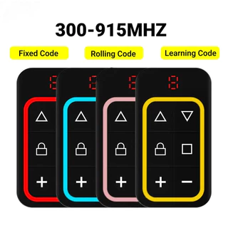 8CH หลายความถี่ 300-915MHz ประตูโรงรถรีโมทคอนโทรล Duplicator Multi-ความถี่รหัส Grabber Clone Gate Keyfob Command เครื่อง