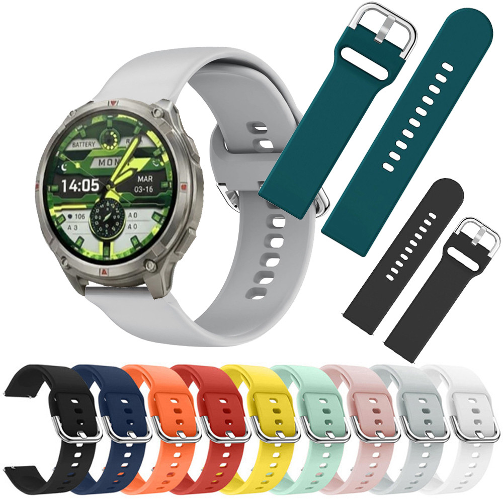 Axon Mega Active สายนาฬิกาอัจฉริยะ Smartwatch สายรัดข้อมือซิลิโคน Axon Mega Active สมาร์ทวอทช์ฟิล์มป