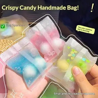 [ARG] Crunch Sound Candy Crispy Wax Squeeze Toy Handmade Fidget Toy for Students School Stress Relief Playtime [TH]