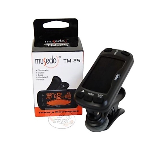เครื่องตั้งสายกีตาร์ และอื่นๆ Tuner MUSEDO TM-25 Clip-on  หน้าจอแสดงแบบดิจิตัล