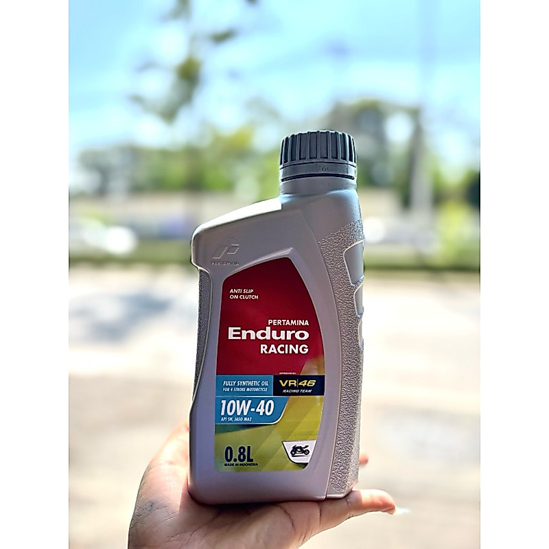 น้ำมันเครื่อง ENDURO 4T /  RACING 10W-40  ( 0.8 L)  เกรดสังเคราะห์ JASO MA2