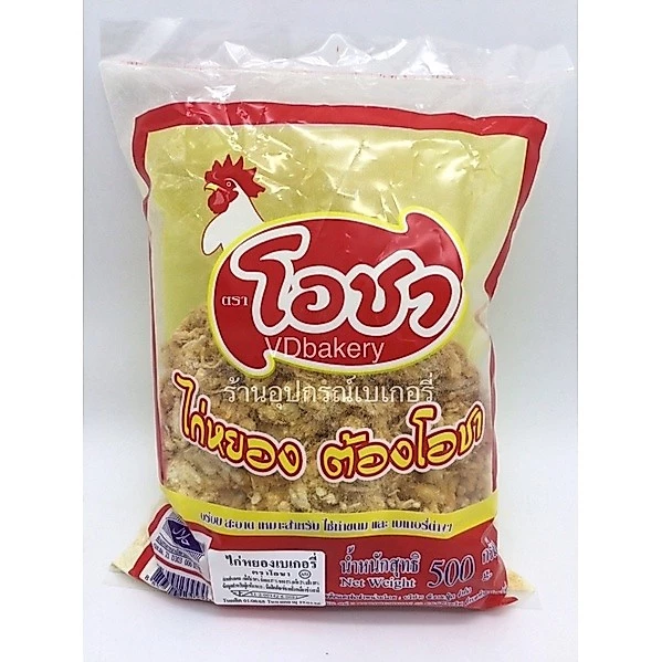 ไก่หยองเบเกอรี่ ตราโอชา (500 g.) Exp: 29/12/2569