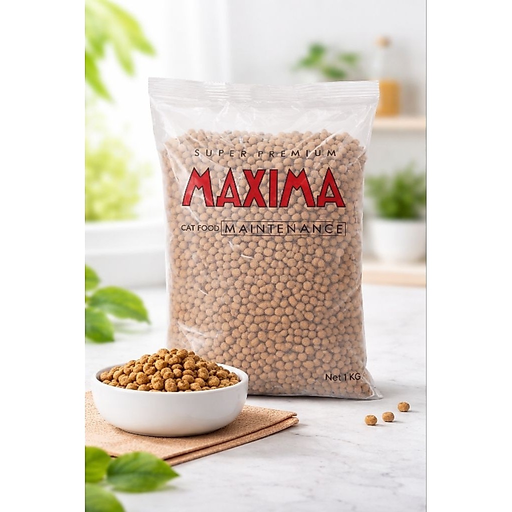 อาหารแมว Maxima 1 กิโลกรัม พร้อมส่ง
