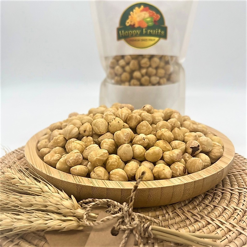 Roasted Hazel Nut เฮเซิลนัทอบธรรมชาติ พร้อมทาน ไม่ใช้น้ำมัน ไม่ใส่เกลือ อบใหม่ อบตามออเดอร์ไม่ค้างสต็อค By Happy Fruit