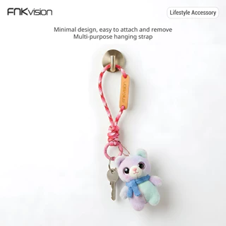 FNKvision Utility Strap สายคล้องมือถือสั้น เชือกพาราคอร์ดถัก พวงกุญแจ กระเป๋า กล้อง น้ำหนักเบา มีหลายสีให้เลือก