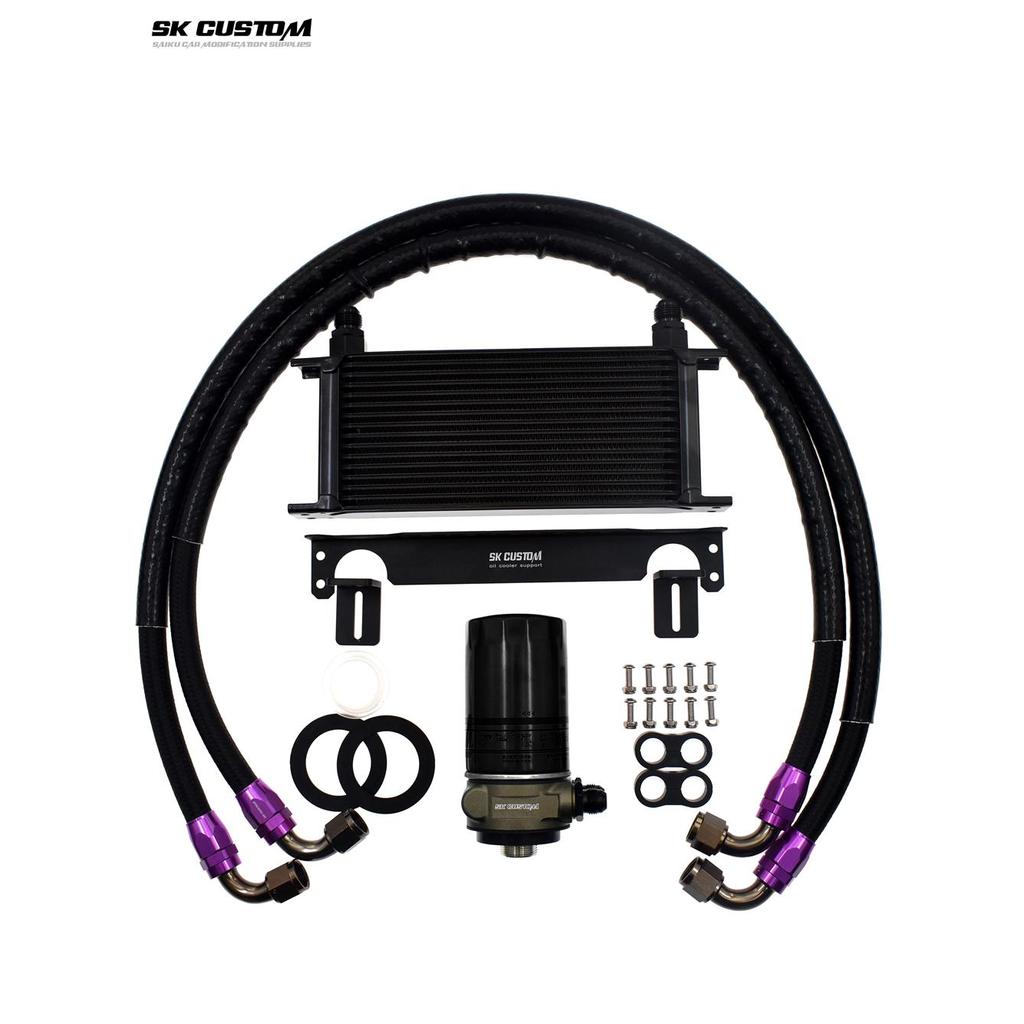 SK CUSTOM เหมาะสําหรับ Volkswagen Audi รุ่นที่สอง EA888 ชุดหม้อน้ําน้ํามันเครื่องยนต์ Thermostat Oil