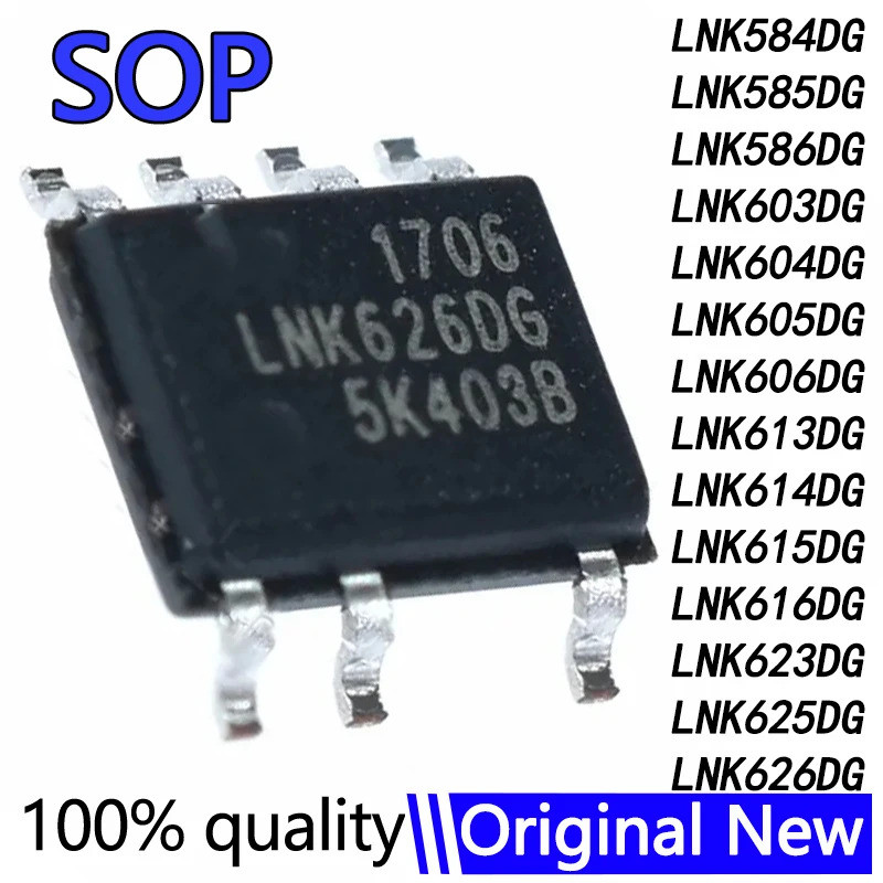 5PCS LNK584DG LNK585DG LNK586DG LNK603DG LNK604DG LNK605DG LNK606DG LNK613DG LNK614DG LNK615DG LNK61