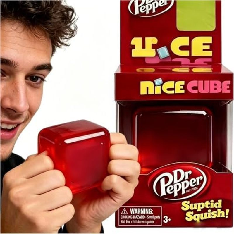 Doctor Pepper Squishy Nice Cube