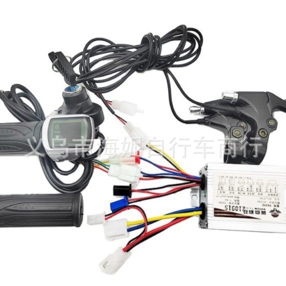 24V/36V/48V500W350W1000W 1.5m เปิดแฮนด์เบรค Wingyun Brushed Controller