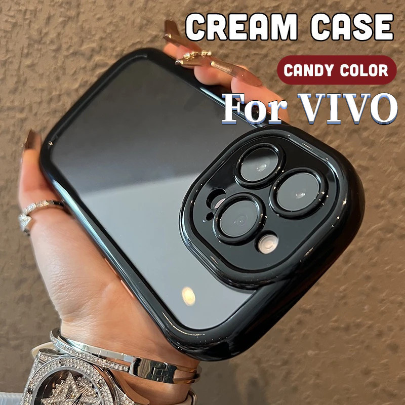 กันกระแทกซิลิโคนโปร่งใสเคสโทรศัพท์กันกระแทกVIVO V40 V30Pro V30 V29Pro V29 V27Pro V27 V25Pro V23 V21 