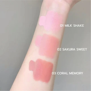 CALYNEA POPPY LOVE LIQUID BLUSH ป้อบปี้ เลิฟ ลิขวิดบลัช บลัชออนเนื้อลิขวิด ติดทน กันน้ำตลอดวัน เกลี่ยง่ายเหมาะกับทุกผิว