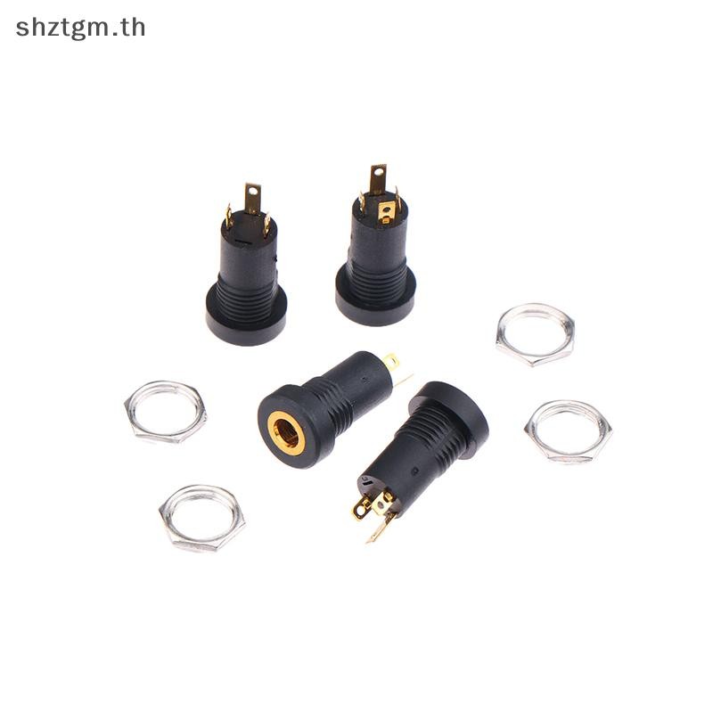 SHZTGM 5 ชิ้น 3/4Pin PJ392A แจ็คเสียงซ็อกเก็ต 3.5 มม.หูฟังหญิง SOCKET Connector null
