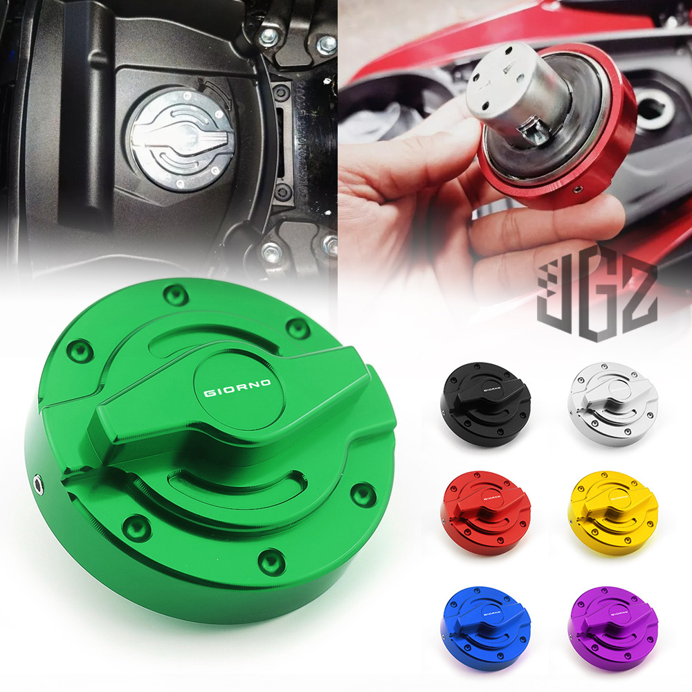 สําหรับ HONDA Giorno CNC อลูมิเนียมแก๊สฝาถังน้ํามันฝาครอบแก๊ส