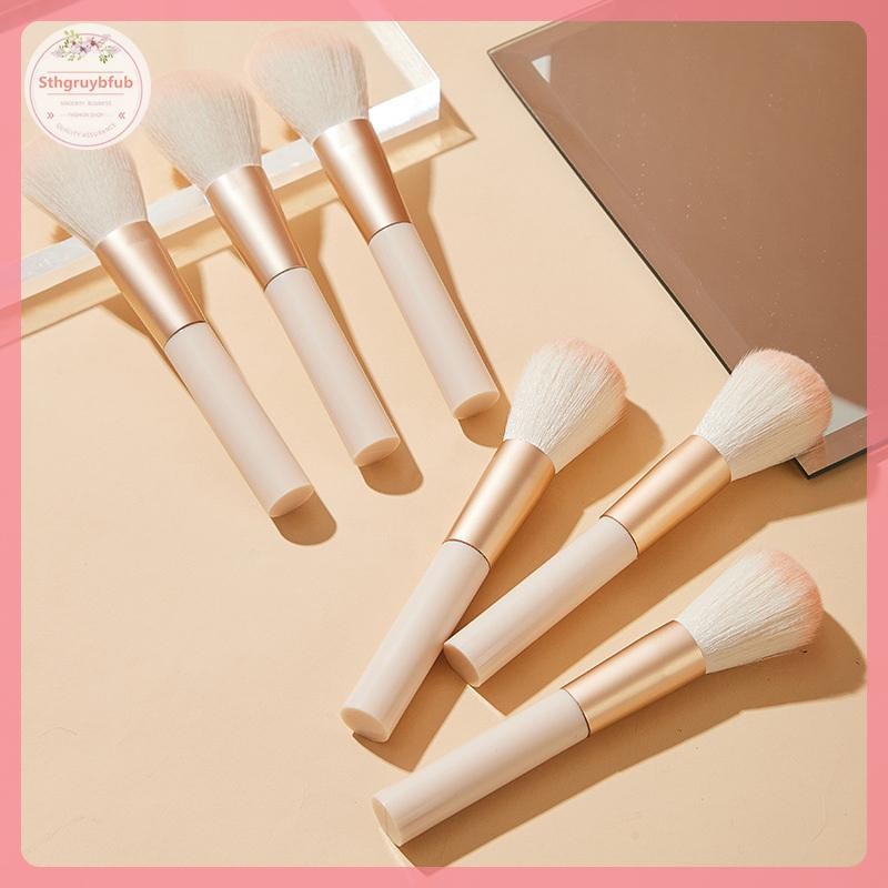 STHB Professional Mini แปรงแต่งหน้า Liquid Foundation Blush แปรงคอนซีลเลอร์ Contour จมูกเงาแปรง Faci