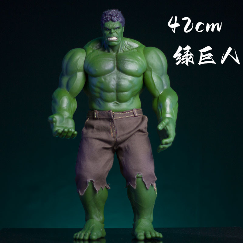 Manway ขนาดใหญ่ Hulk Avengers รูป Action Figure ของเล่นเด็กของขวัญเครื่องประดับ Hulk รุ่น