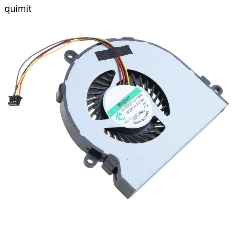 QUIM พัดลมระบายความร้อน CPU สําหรับ 15-AC Series DC28000GAR0 สําหรับ DC 5V 0 26A 4pin 4 สาย