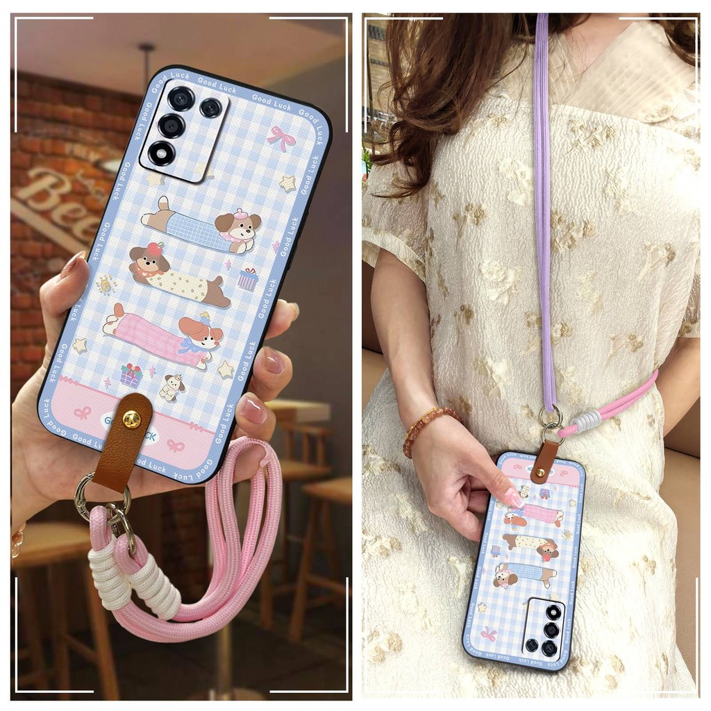 การ์ตูนTPUเคสโทรศัพท์สําหรับOPPO K9S/Realme Q3S/Q3T/K10 Vitality Edition Anti-knock Dirt-ทนกันกระแทก