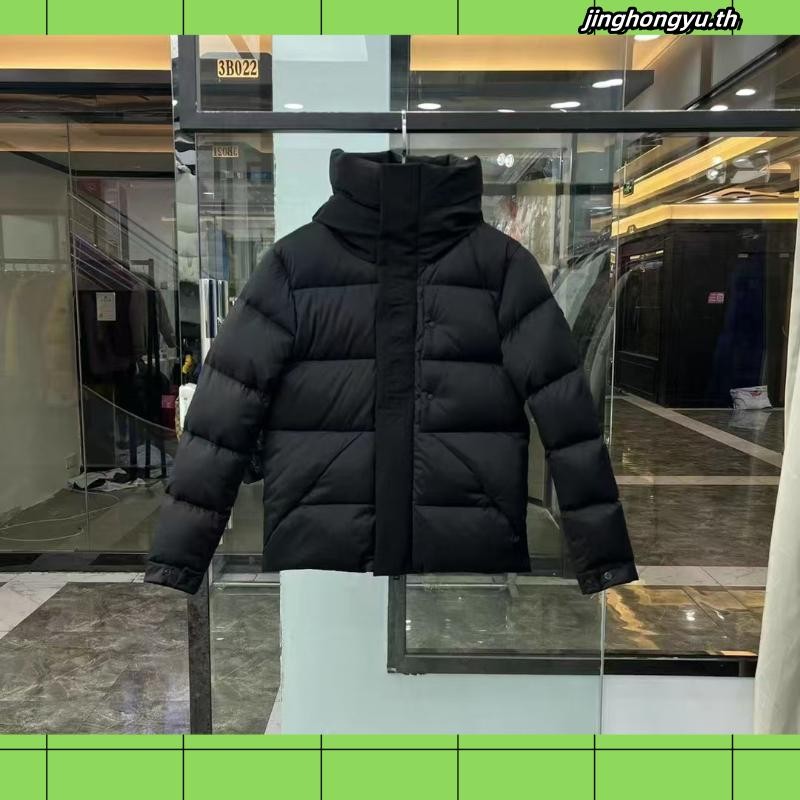 J4R0 Monc××r Black Warrior down Jacket Men's High Luxury Fashion Brand Thermal Wear Hooded down Puff