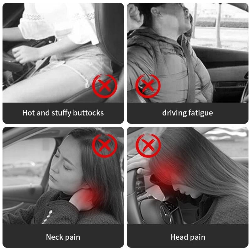 สําหรับ Nissan X-Trail T31 T32 Rogue Kicks Bluebird U13 U14 Frontier NP300 Navara รถคอเบาะหมอนสําหรั