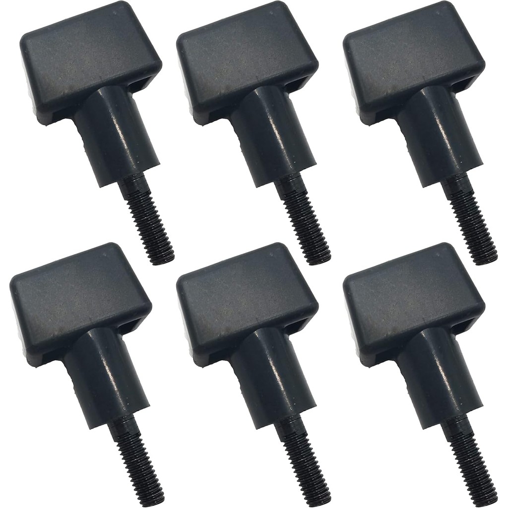 6 ชิ้น N087376 Miter Saw Knob & สกรูสําหรับ Dewalt DWX724 DWX723 W7232 DW7027 DW7232 DW7029 ขาตั้ง U