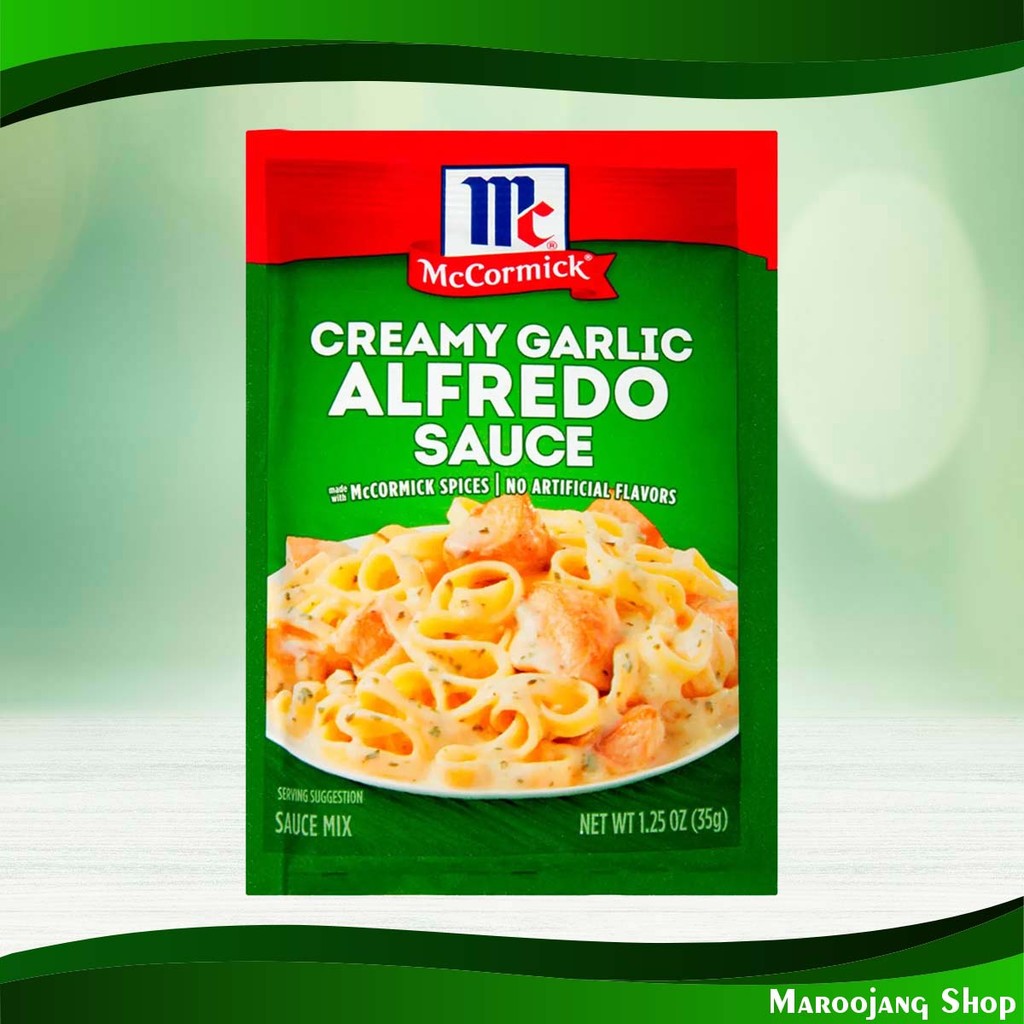 อัลฟรีโดพาสต้าซอสเบรนด์ แม็คคอร์มิค 35ก Alfredo Pasta Sauce Brand Mccormick
