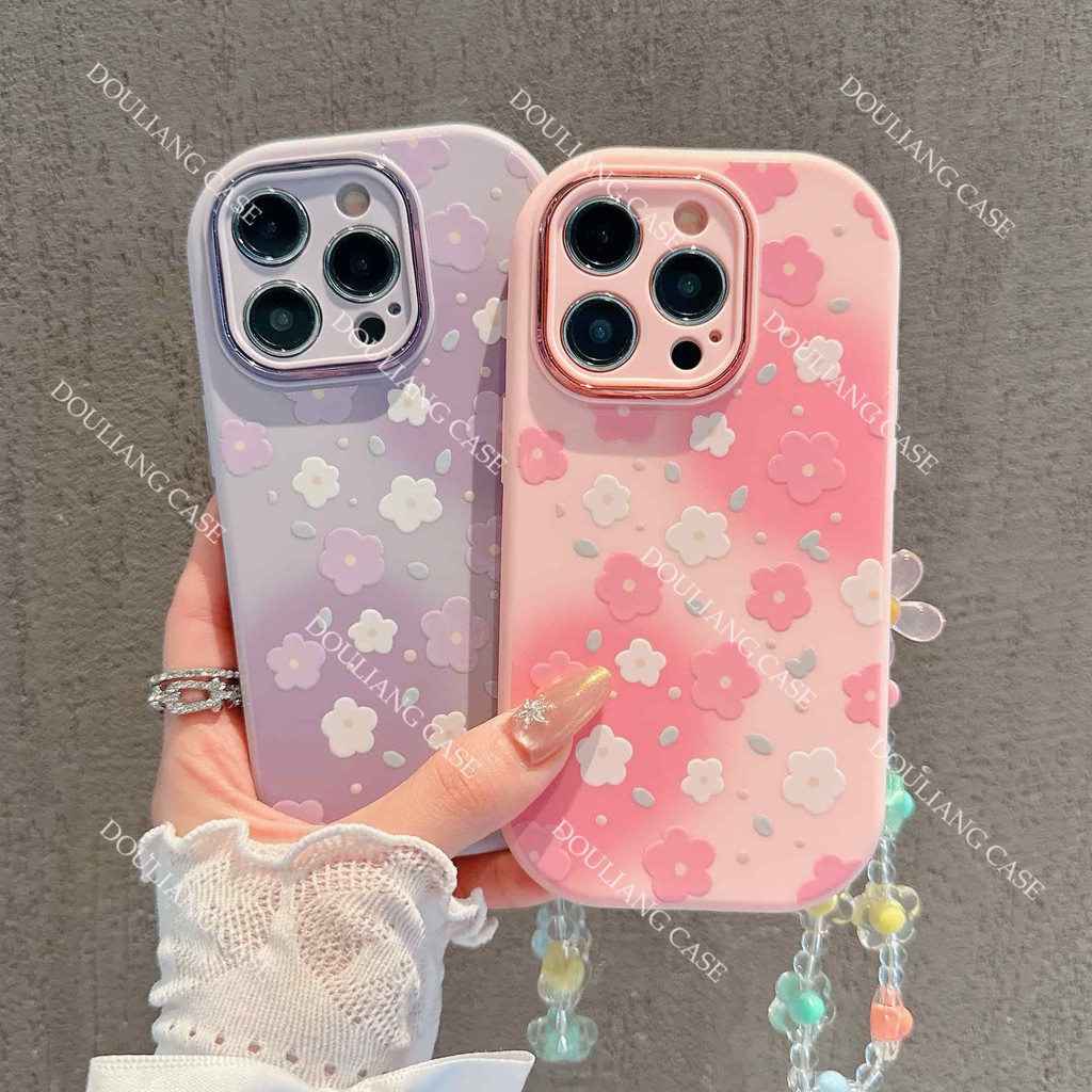 IPhone 16/15/14/13/12/X Creative Anti-Fall Soft สายรัดซิลิโคนสําหรับ 11/SE/7/8 Plus DLJSXPM812