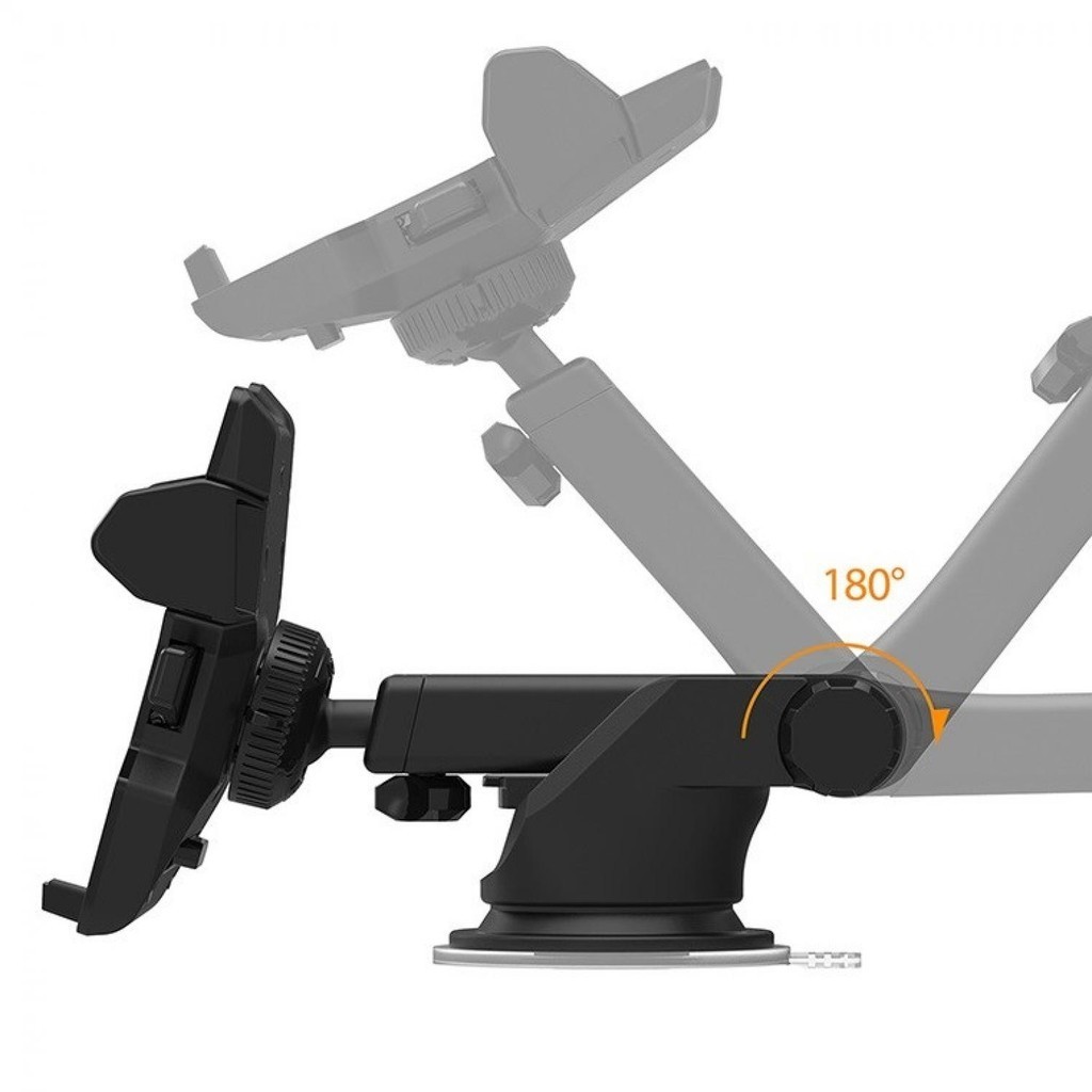 MRNSTRE GTWIN ที่วางโทรศัพท์ในรถยนต์คอยาวรองรับแผงหน้าปัดสมาร์ทโฟน - UC8689