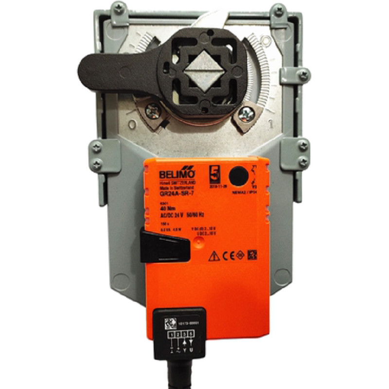 BELIMO BELIMO GRU24/GR24A-7 มุมจังหวะไฟฟ้าบอลวาล์วออกกําลังกาย 40Nm ผีเสื้อวาล์วไดร์เวอร์