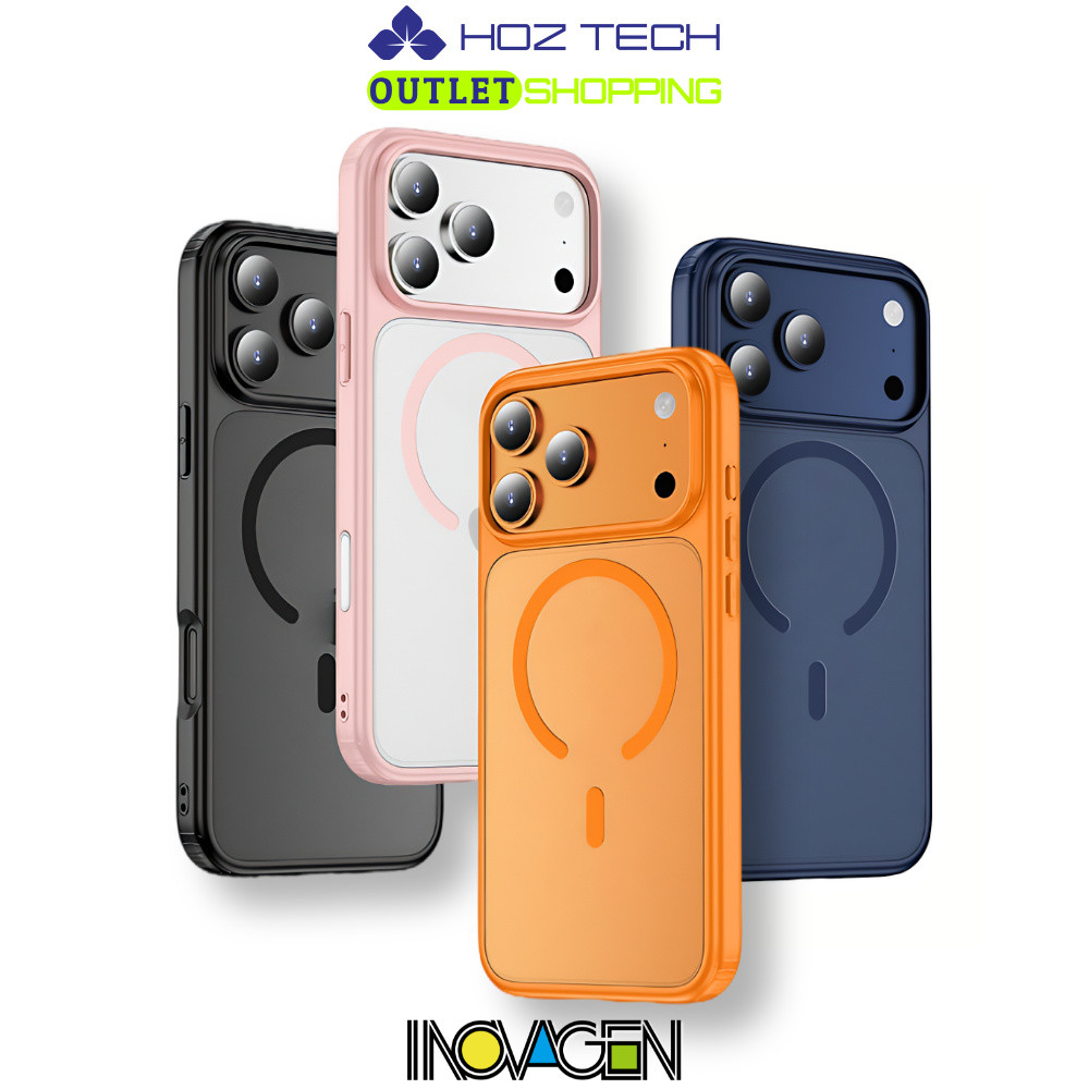INOVAGEN เคสโทรศัพท์แม่เหล็กสําหรับโทรศัพท์ 17 Pro Max/17 Pro/17 Air/17 Series