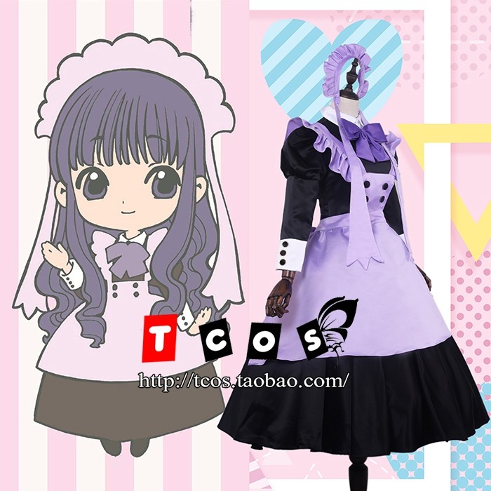 TCS Magic Card Girl คอสเพลย์ เสื้อผ้าคาเฟ่maid แบบต่างๆ จากเรื่อง Sakura