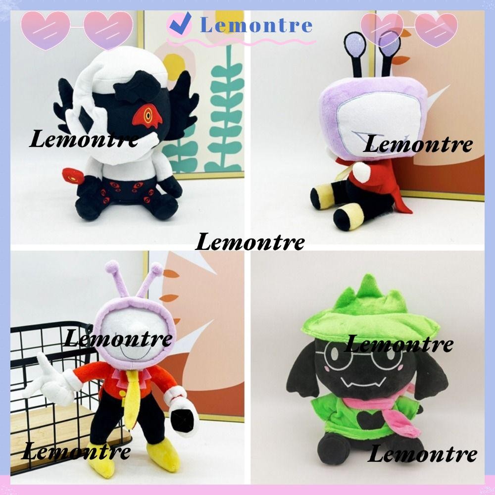 LEMONTRE Jevil Deltarune ตุ๊กตา Plush/PP Cotton Soft Anime Plush ของเล่น, น่ารักการ์ตูนการ์ตูนตุ๊กตา