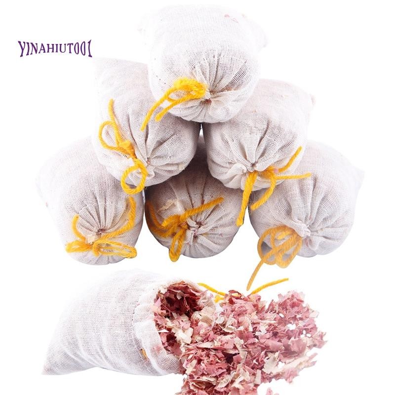 Yinahiut00110Pack Cedar Sachets กระเป๋า, Cedar Chips สําหรับตู้เสื้อผ้าและลิ้นชัก,Cedar Blocks สําหร